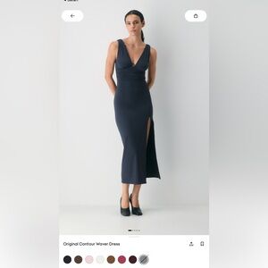 Aritzia Waver Dress in Navy